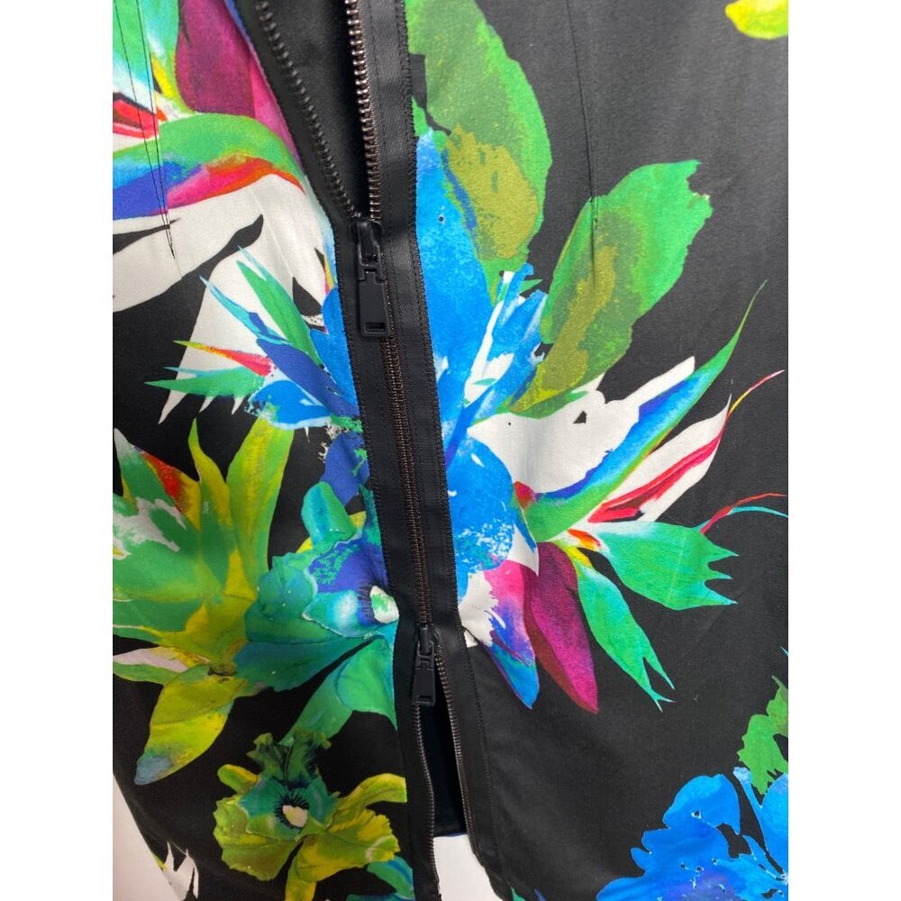 ELIE TAHARI WOMEN'S MILA FLORAL WATERCOLOR SHEATH DRESS SZ 4 - Picture 4 of 6